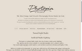 Photopia Studios website