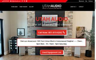 Utah Audio of Murray website