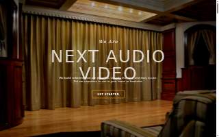 Next Audio Video website