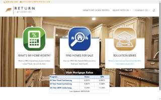 Return Properties LLC - Real Estate Agency in Logan website