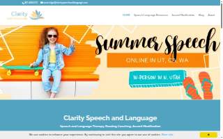 Clarity Speech and Language / Clarity Accent website
