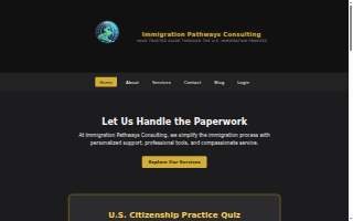 Immigration Pathways Consulting LLC website