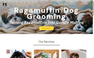Ragamuffin dog grooming website