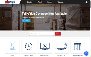 CrossCountry Freight Solutions website