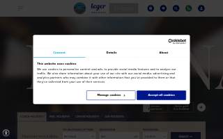 Leger Family Law, PLLC website