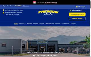 Auto Electric & Tuneup website