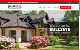 Bullseye Home Inspection website
