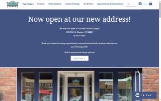Four Sisters Furniture, Custom Framing & Gifts website