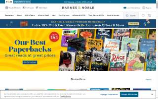 Barnes and Noble Cafe website