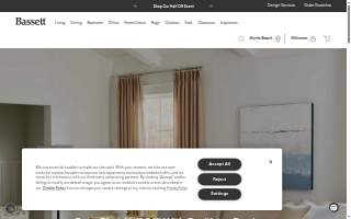 Bassett Furniture of Orem website
