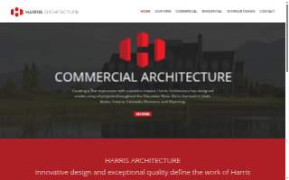 Harris Architecture website