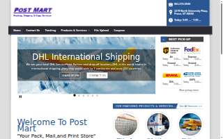 Post Mart of Orem website