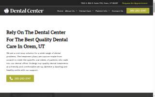 The Dental Center website
