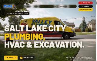 Valley Plumbing Heating & Cooling of Orem website