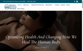 Wasatch Advanced Wellness website