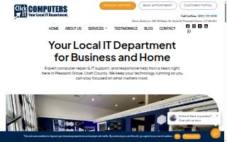 Click IT of Pleasant Grove website