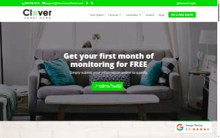 Clover Smart Home website