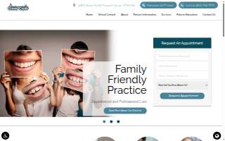 Grove Creek Dental website