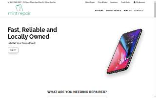 Mint Repair website