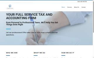 Oak Haven CPAs website