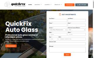 QuickFix Auto Glass website