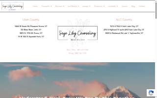 Sego Lily Counseling website