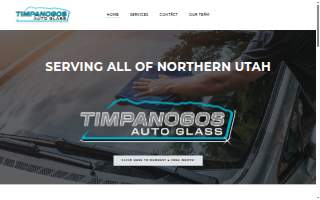 Timpanogos Auto Glass website