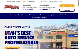 McNeil's Auto Care website