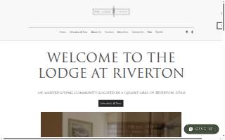 The Lodge at Riverton Assisted Living website