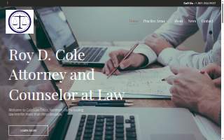 Cole Law Office, PLLC website