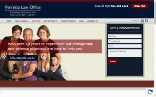 Perretta Law Office of Roy website