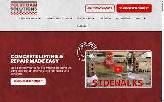 PolyFoam Solutions of Roy website