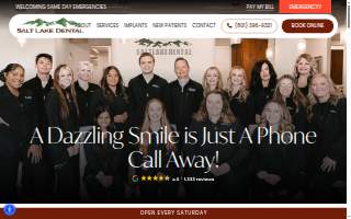 Salt Lake Dental website