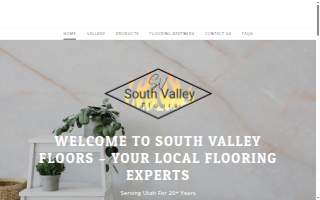 South Valley Floors - Flooring and Countertops website