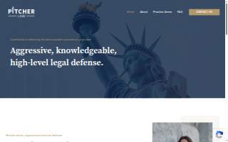Stephanie Pitcher Law website