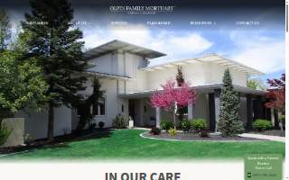 Olpin Family Mortuary website