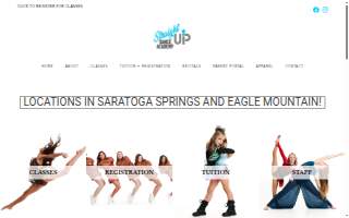 Straight Up Dance Academy website