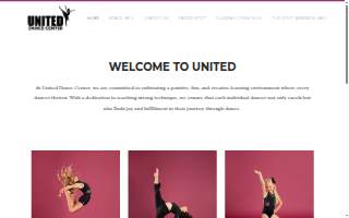 United Dance Center website