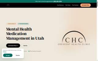 Crescent Health Clinic website