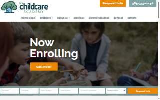 My Childcare Academy website