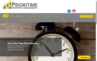 Prioritime Property Management website