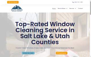 South Jordan Window Cleaning website