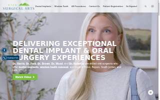Utah Surgical Arts, Wisdom Teeth and Dental Implants of South Jordan website