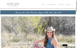 Brook Lyons Photography website