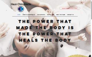 Chiro-One Chiropractic website