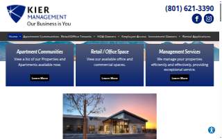 Kier Management website