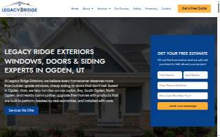 Legacy Ridge Exteriors website