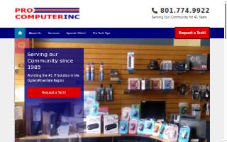 Pro Computer Inc. website