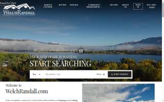 Welch Randall Real Estate website