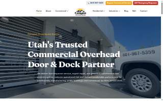 Canyon Overhead Doors website